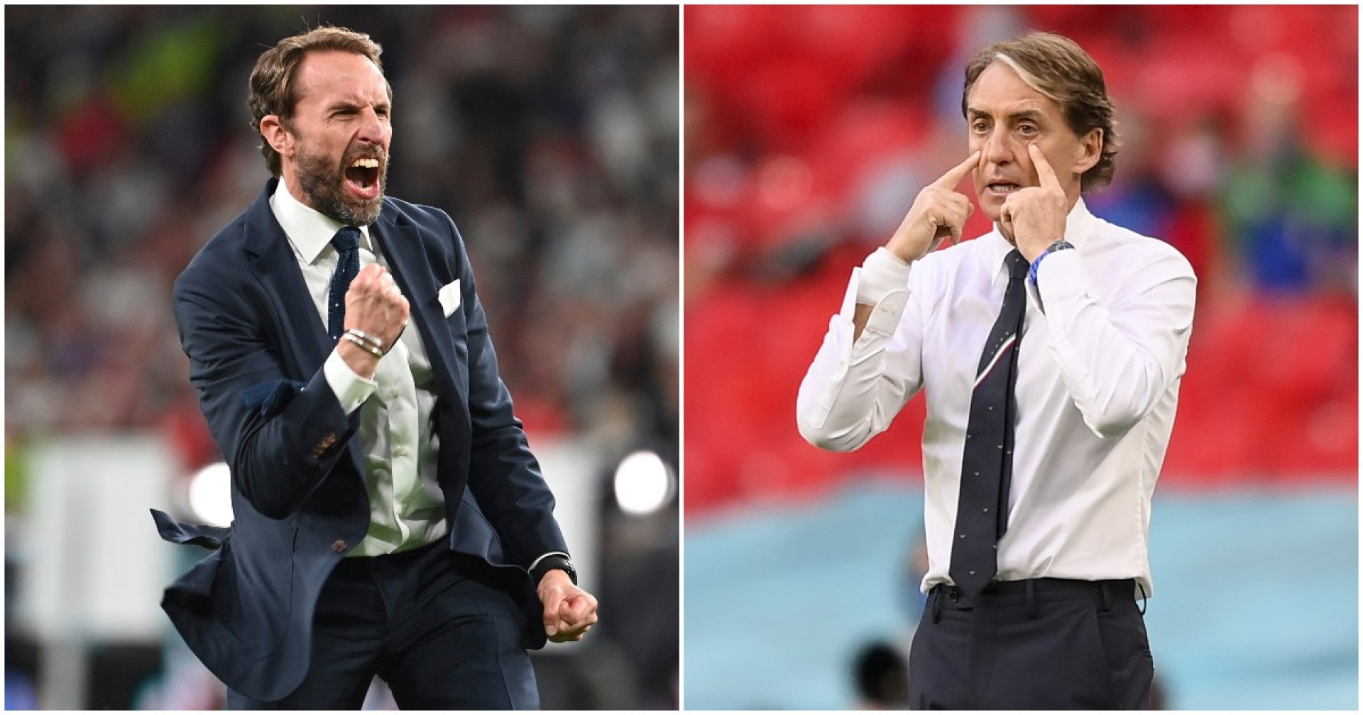 A-composite-picture-of-Gareth-Southgate-and-Roberto-Mancini
