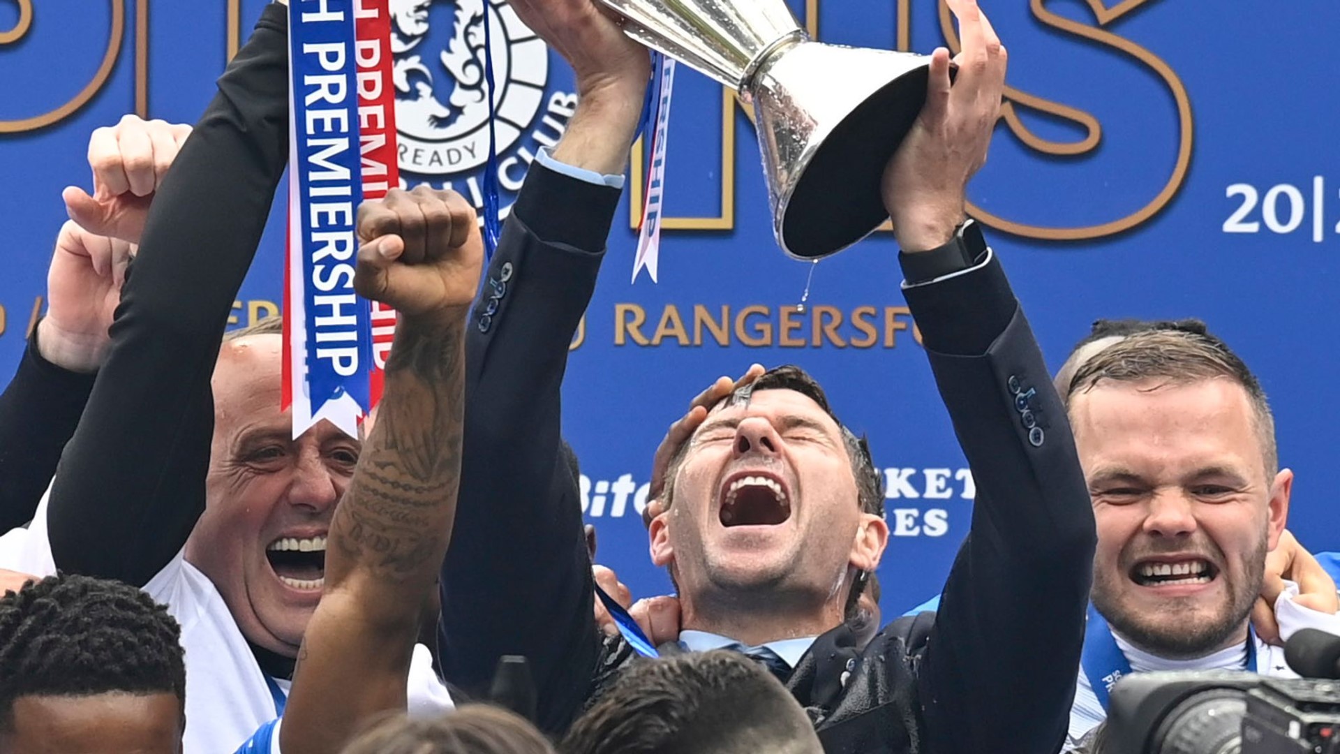 Rangers win the title